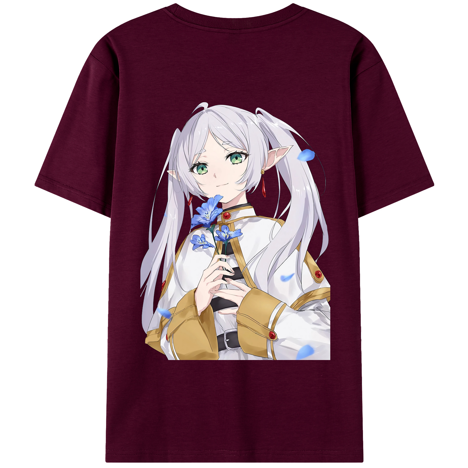 （画像用） 葬送のフリーレン Frieren レディース半袖Tシャツ(バックプリント)